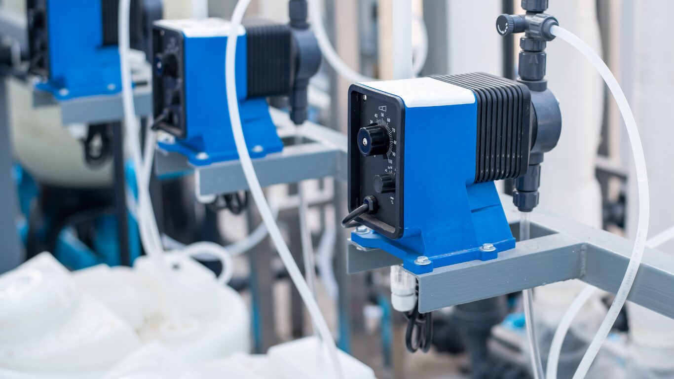 Automated pH control system with pH controller, pH sensors, and pH meter used for monitoring pH levels in industrial processes and water treatment process, ensuring proper pH control, accurate pH measurement, and maintaining optimal pH levels with calibration solutions, testing kits, and essential equipment for stable solution quality and corrosion control.